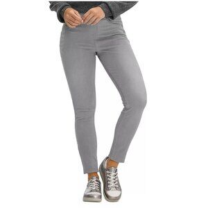 Hue Women's Ankle Length Denim Look Leggings in Medium Gray - Sz XS - NWT